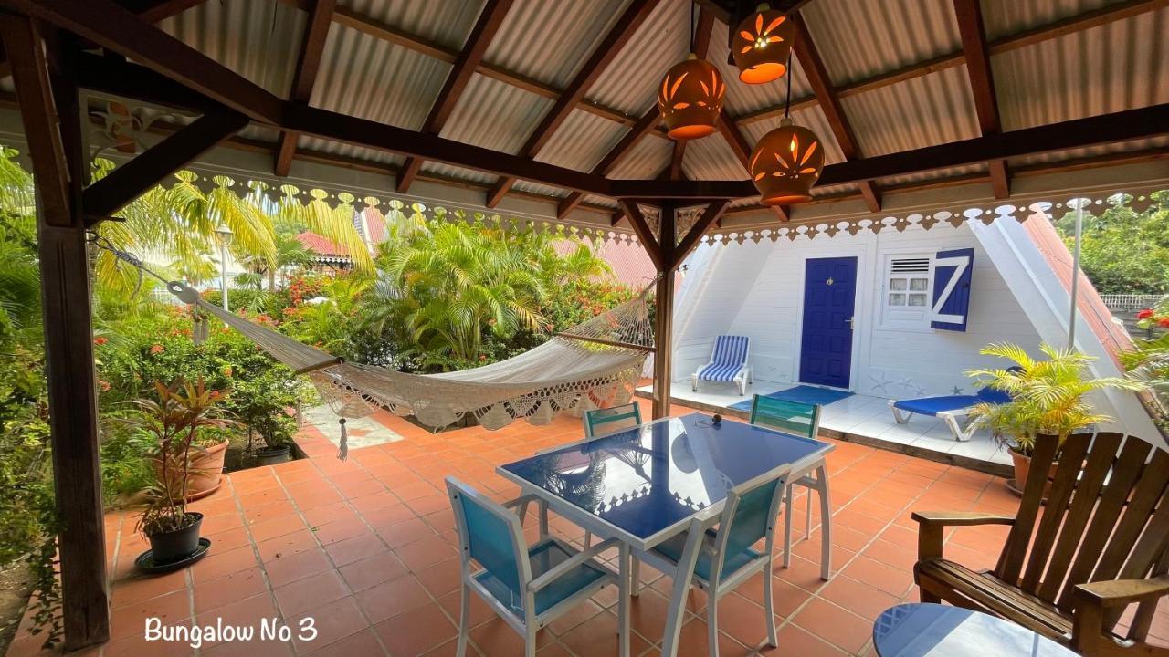 Les Bungalows De La Plage La Trinité Exteriör bild