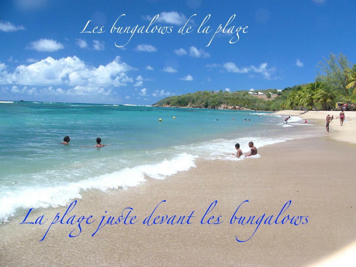 Les Bungalows De La Plage La Trinité Exteriör bild